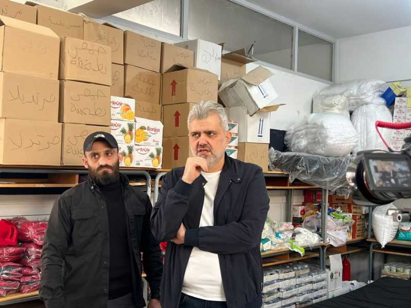 قام النائب رائد_برو بزيارةٍ تفقدية إلى الصامدين في مدرسة_المتن، للاطمئنان إلى أوضاعهم