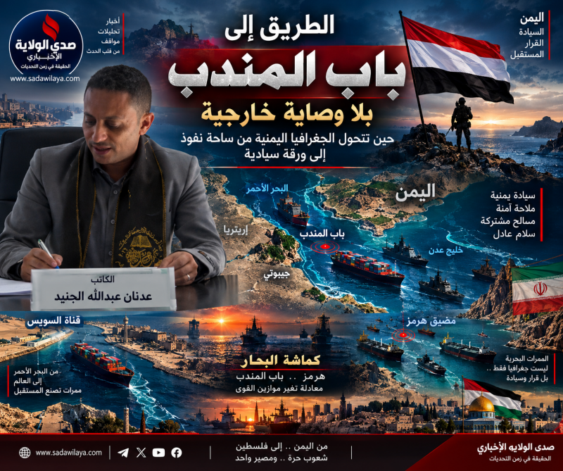 الطريق إلى باب المندب بلا وصاية خارجية.