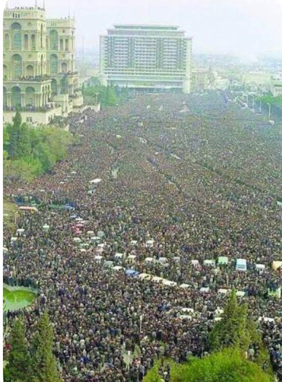 بمناسبة الذكرى السادسة والثلاثين بفاجعة كانون الثاني في مدينة باكو