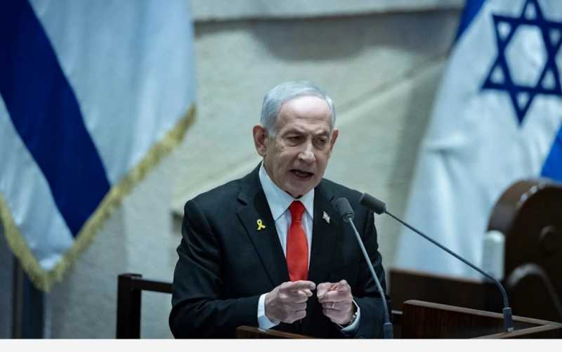 الارهابي نتنياهو لن أسمح بتواجد جنود أتراك وقطريين في غزة