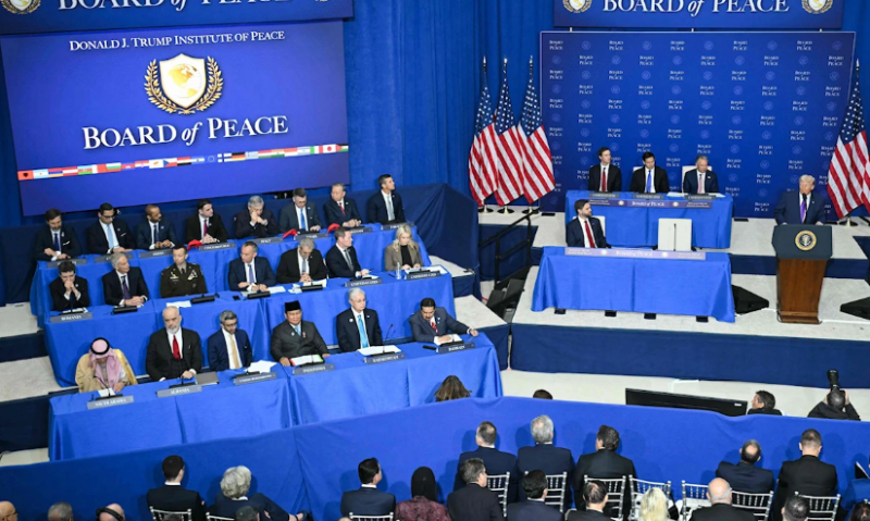 تدشين مجلس «سلام ترامب» الهيمنة بلا قُفّازات