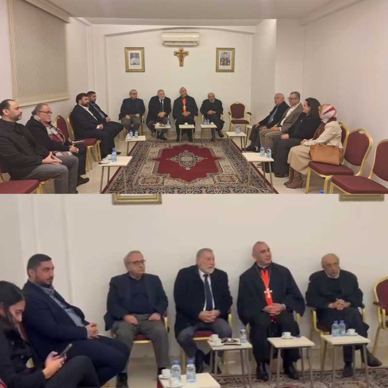 اللقاء الإسلامي المسيحي يؤكد من مطرانية السريان الكاثوليك الوحدة الوطنية أقوى من كل الانقسامات