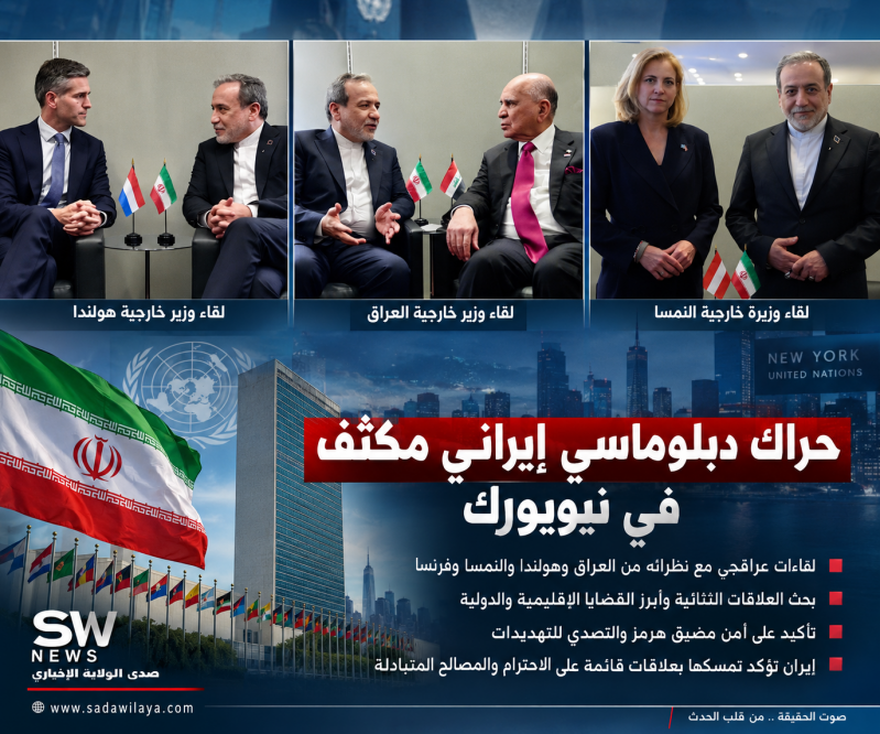 إيران من نيويورك شروط لواشنطن عبر الوسيط القطري واستعداد عسكري للرد على التهديدات