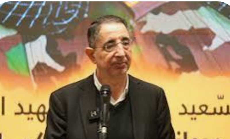 النائب حسين الحاج حسن خلال الوقفة التضامنية مع الأسرى في مرقد سيد شهداء الأمة السيد حسن نصر الله