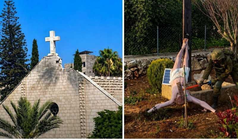 موجة عنف تطال الكنائس في لبنان وفلسطين المحتلة طريق الصهيونية تمر بإبادة المسيحيين