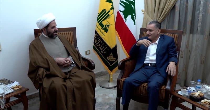 لقاء مشترك بين قيادتي حركة أمل وحزب الله.