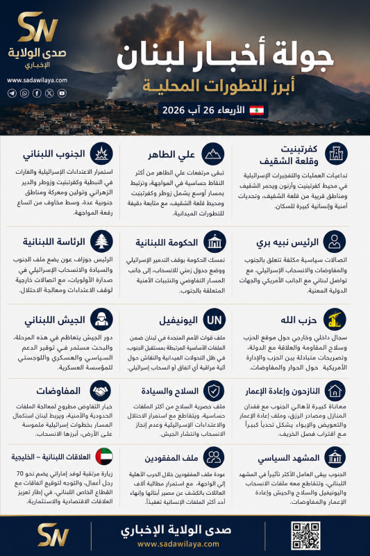 أخبار لبنان اليوم، أخبار الجنوب اللبناني، علي الطاهر، اليونيفيل في لبنان، الجيش اللبناني، صدى الولاي أخبار لبنان اليوم، أخبار الجنوب اللبناني، علي الطاهر، اليونيفيل في لبنان، الجيش اللبناني، صدى الولاي