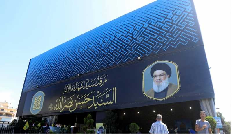 تشييد ضريح السيد حسن مُعلّق