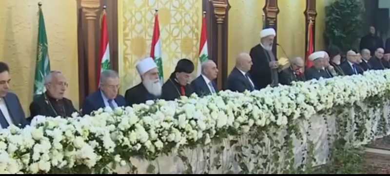 نائب رئيس المجلس الإسلامي الشيعي الأعلى امام الرؤساء الثلاثة نشدد على مشروع الدولة في وجه المشاريع ا