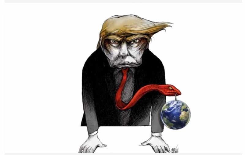 عن المهرّج الذي يُريد أن يحكم العالم بإصبعه الوسطى