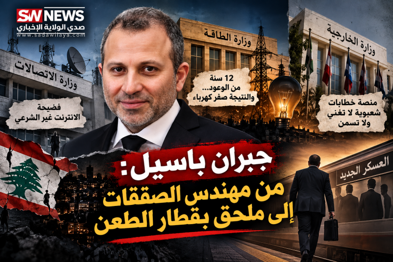 جبران باسيل من مهندس الصفقات إلى ملحق بقطار الطعن جبران باسيل من مهندس الصفقات إلى ملحق بقطار الطعن