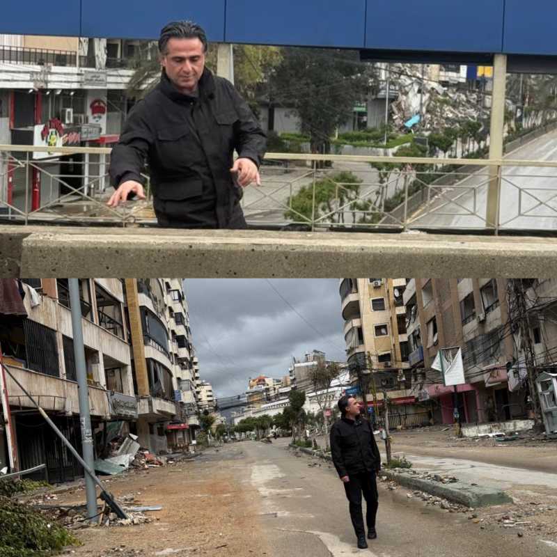 علي حمية يتفقد أضرار الضاحية الجنوبية متابعة ميدانية للدمار