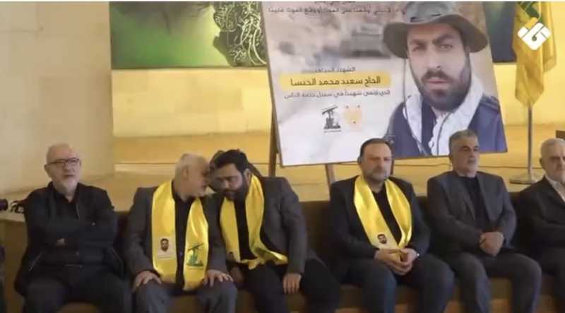 تقرير مصور   حفل تأبيني للشهيد سعيد الخنسا في منطقة الغبيري