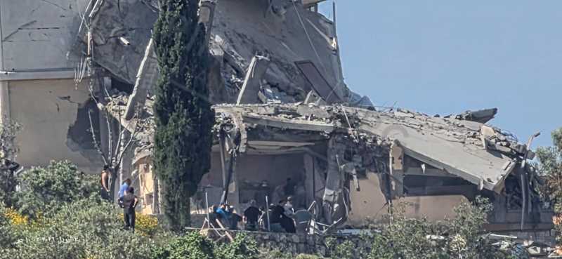 عاجل  جيش العدو الاسرائيلي اسقاط مسيرة جنوب لبنان بصاروخ ارض جو اطلقه حزب الله