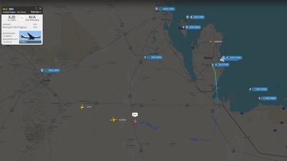 عاجل انفجارات تهز قاعدة العديد في قطر الاميركية