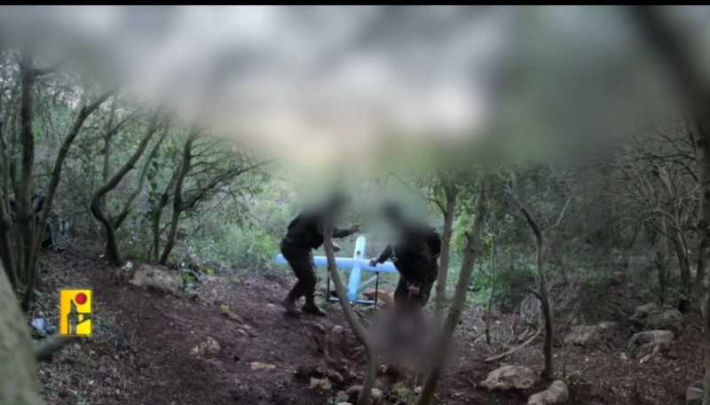 مشاهد من عملية استهداف المقاومة الإسلامية قاعدة ليمان التابعة لجيش العدو الإسرائيلي شمال فلسطين بسرب