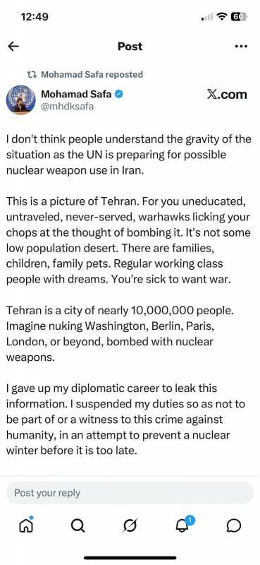 استقالة مدوية تهز أروقة الأمم المتحدة تحذير من "سيناريو نووي" ضد إيران!