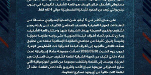 بيان صادر عن غرفة عمليّات المقاومة الإسلاميّة حول تواجد العدو في قلعة الشّقيف التّاريخيّة:‏