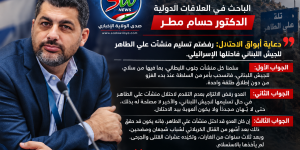 الباحث في العلاقات الدولية الدكتور حسام مطر: