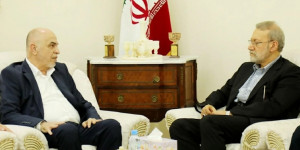 وفد من «حماس» يلتقي لاريجاني: العدوان على إيران سيزعزع استقرار المنطقة