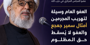 عضو المجلس المركزي في حزب الله الشيخ الدكتور علي جابر:
