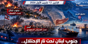 جنوب لبنان تحت نار الاحتلال.. العدوان السعودي يتصاعد على اليمن وهرمز يشعل أزمة الملاحة والطاقة