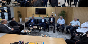 مدير عام مركز لبنان الطبي يستقبل نقيب الأطباء والوفد المرافق