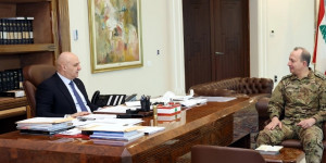 عون يطّلع من هيكل على نتائج زيارته للسعودية ومشاركته في مؤتمر ميونيخ