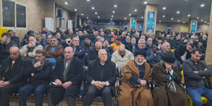 حزب الله يقيم تأبينا لشهداء النبي شيت في البلدة