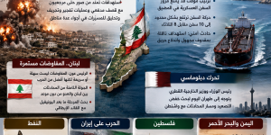 الجنوب تحت الغارات وهرمز أمام ترتيبات جديدة.. حراك دبلوماسي بين طهران والدوحة ومسقط