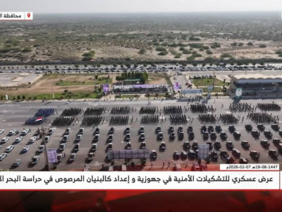 عرض عسكري في الحديدة استعداداً للجولة القادمة عرض عسكري في الحديدة استعداداً للجولة القادمة