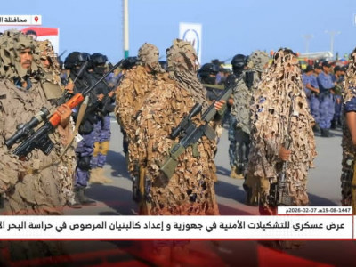 عرض عسكري في الحديدة استعداداً للجولة القادمة عرض عسكري في الحديدة استعداداً للجولة القادمة